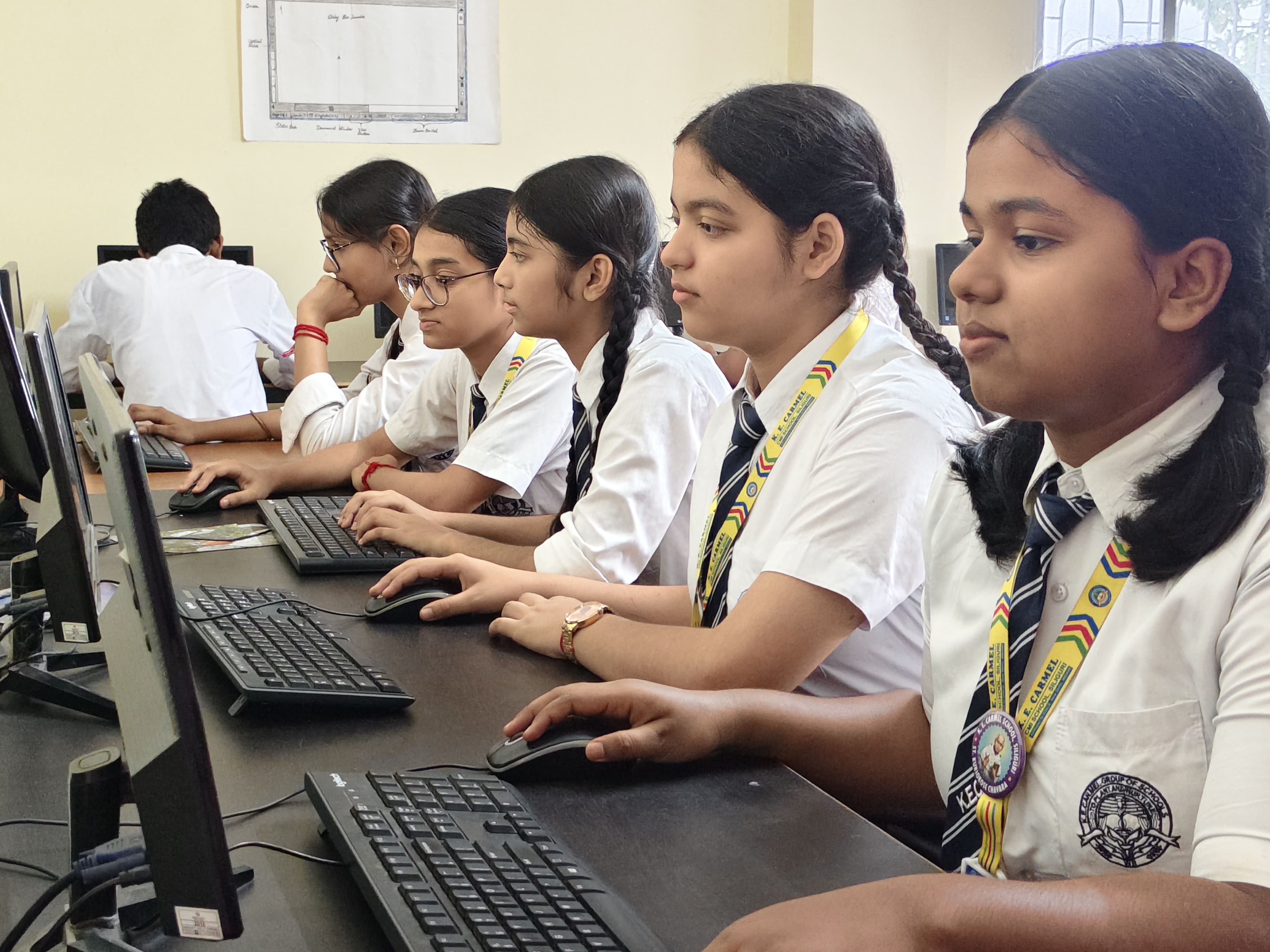 School computer laboratory